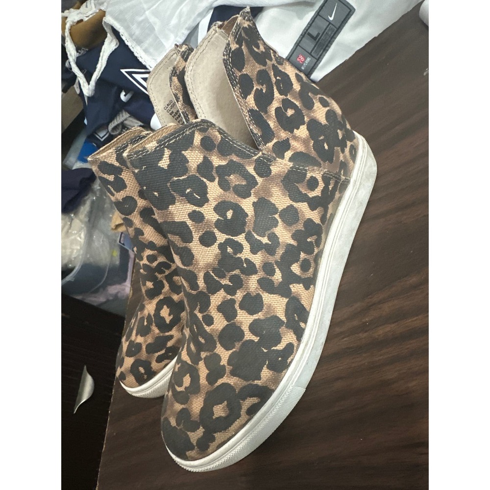Women’s Steve Madden Claud Wedge Fabric Shoes Size 9M - Picture 2 of 6